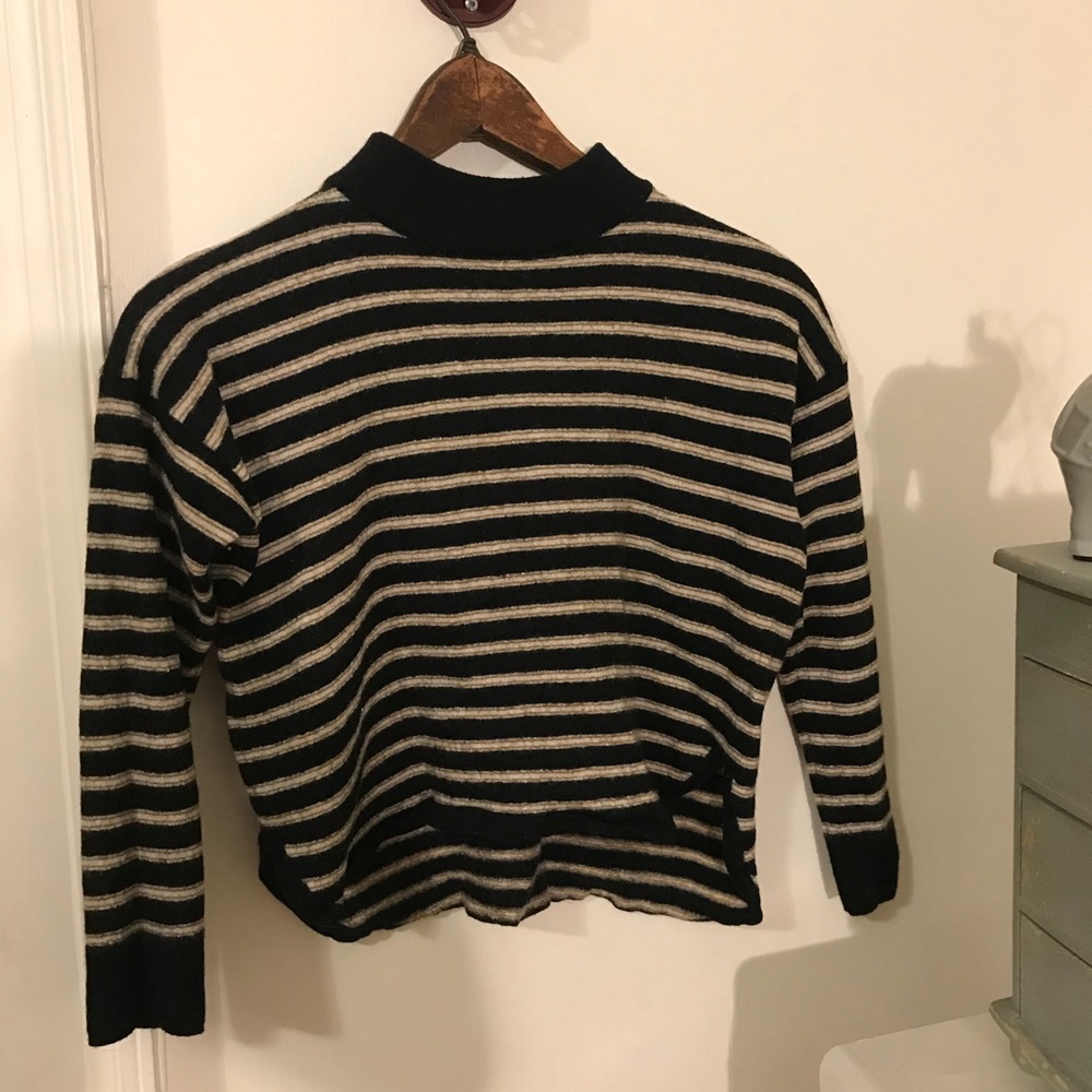 Madewell Cropped Mockneck